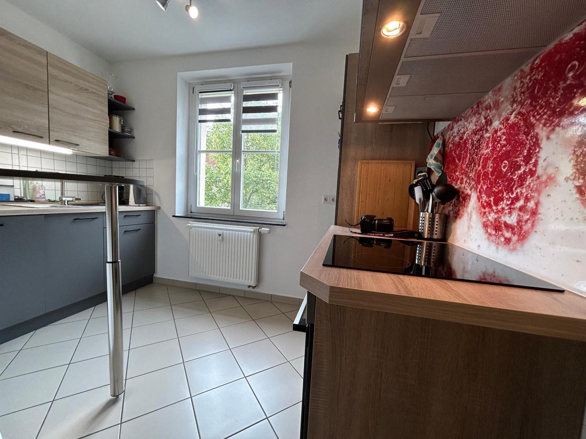 Ruhige Maisonettewohnung Auf Dem Kassberg Кемниц Екстериор снимка